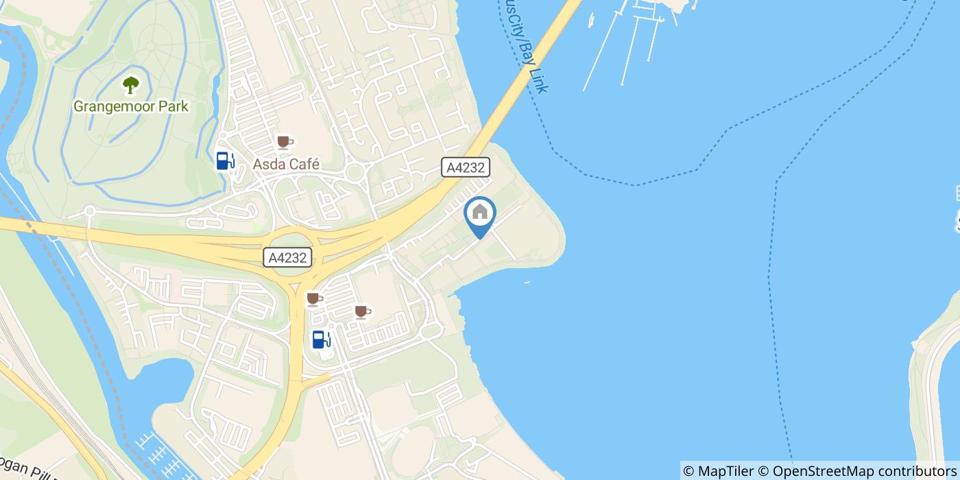 1 Bed Flat, Ferry Court, CF11