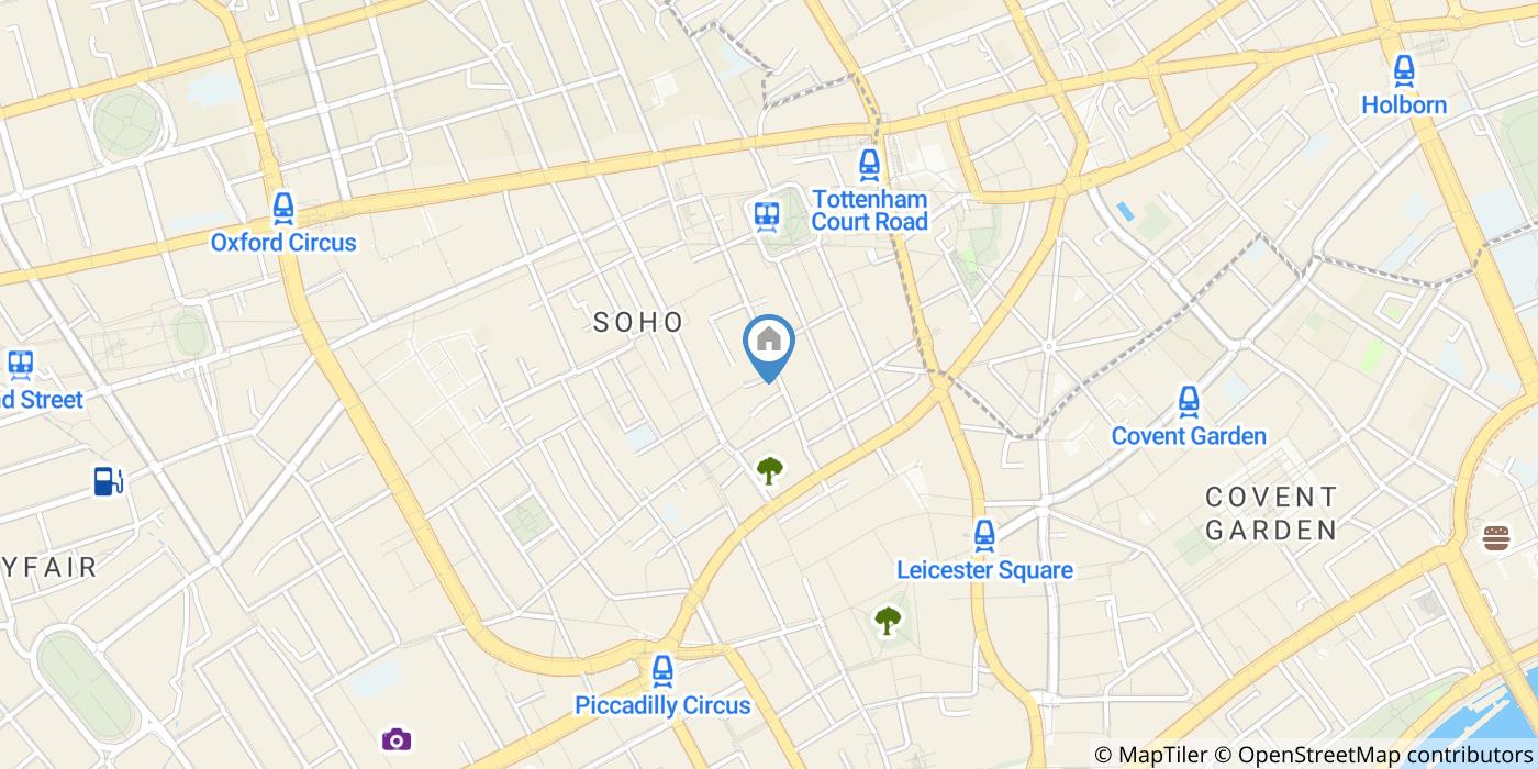 1 Bed Maisonette, Dean Street, W1D