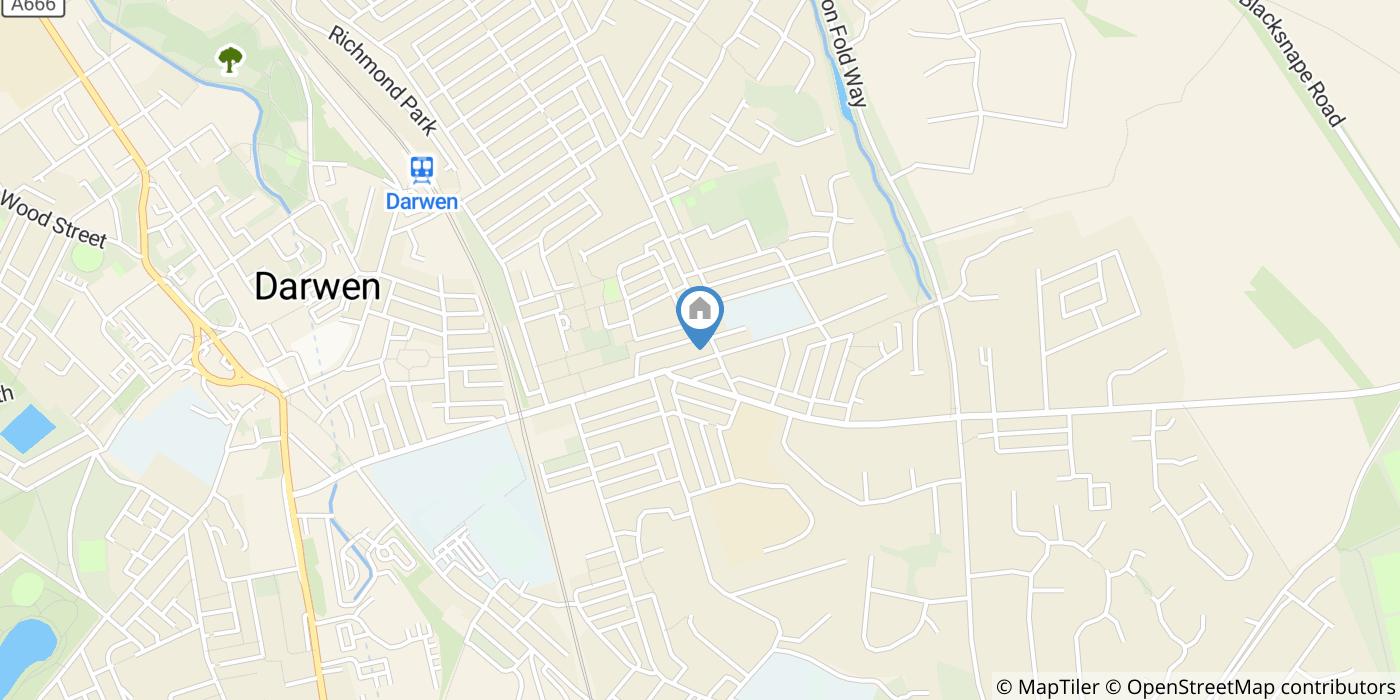 2 Bed Terraced House, Sudell Road, BB3