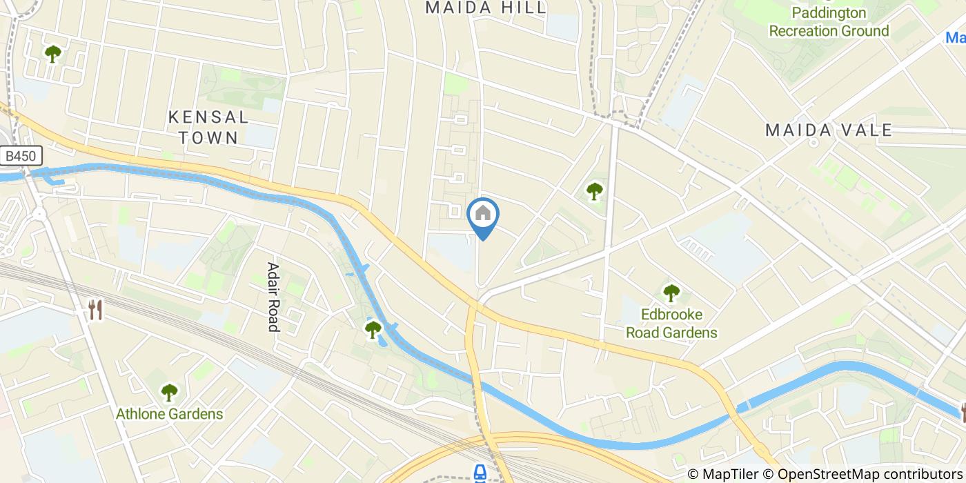 2 Bed Flat, Fernhead Road, W9