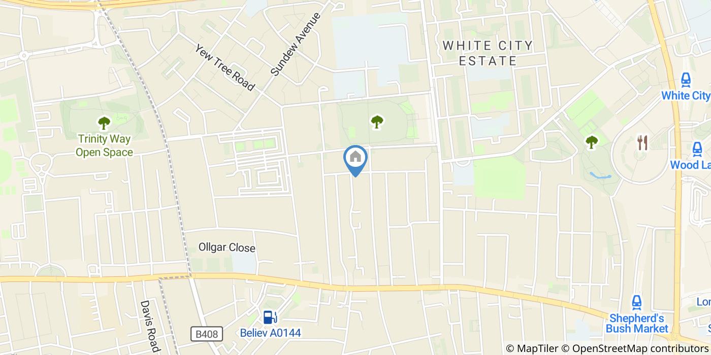 4 Bed Maisonette, Willow Vale, W12