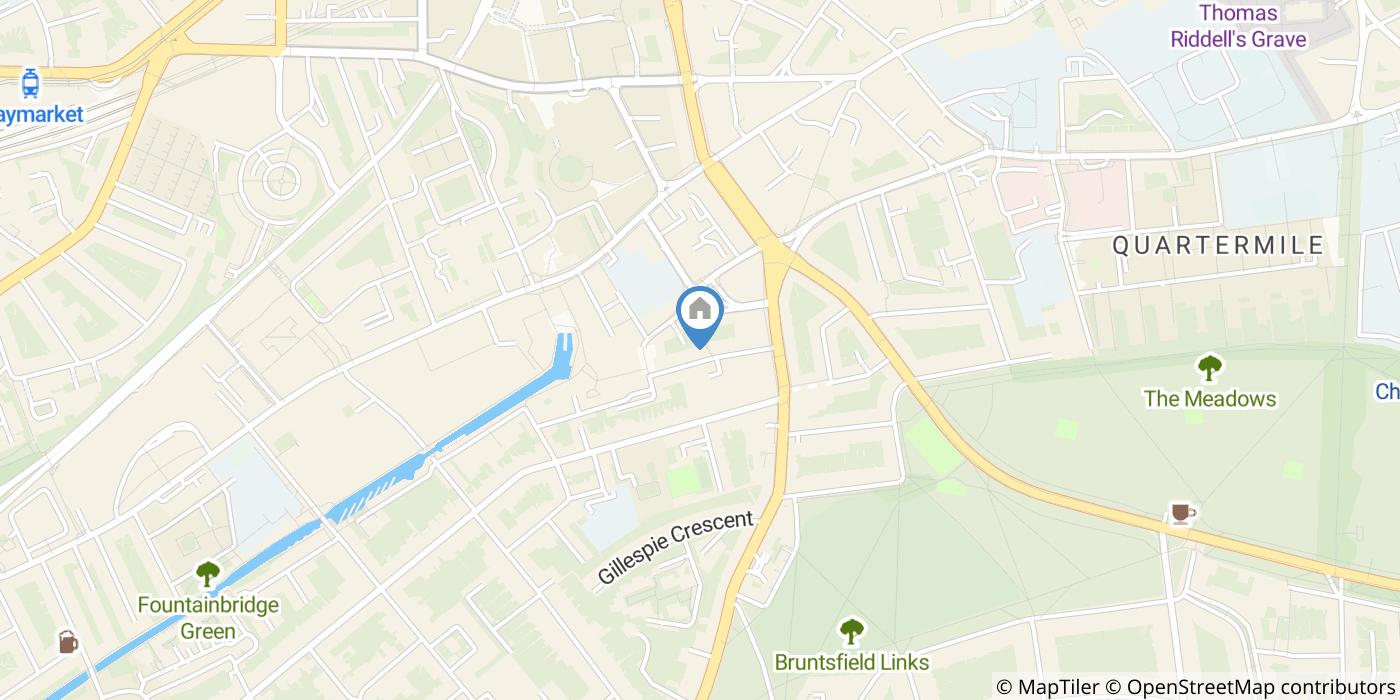 2 Bed Flat, Lochrin Place, EH3