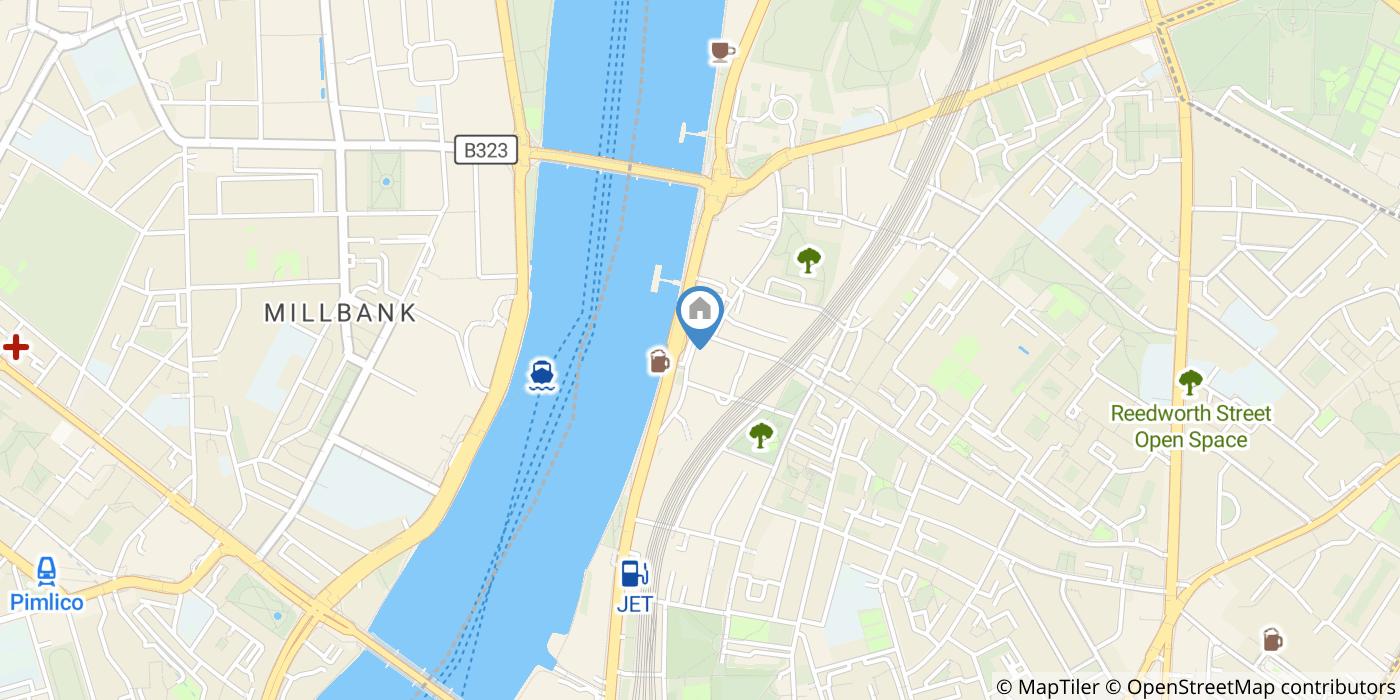 2 Bed Flat, Albert Embankment, SE1