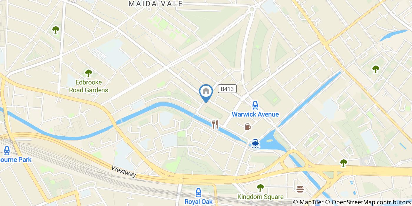 3 Bed Maisonette, Bristol Gardens, W9