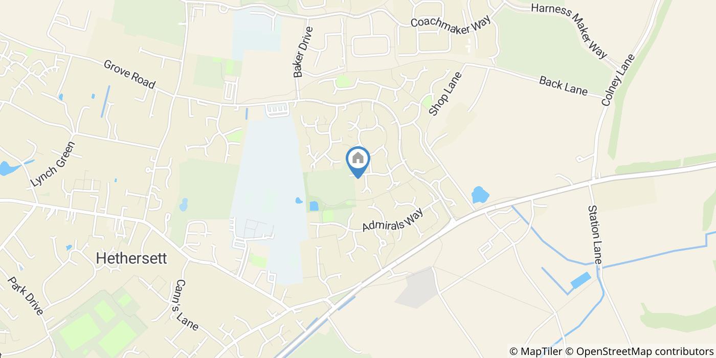 2 Bed Terraced House, Ullswater Drive, NR9