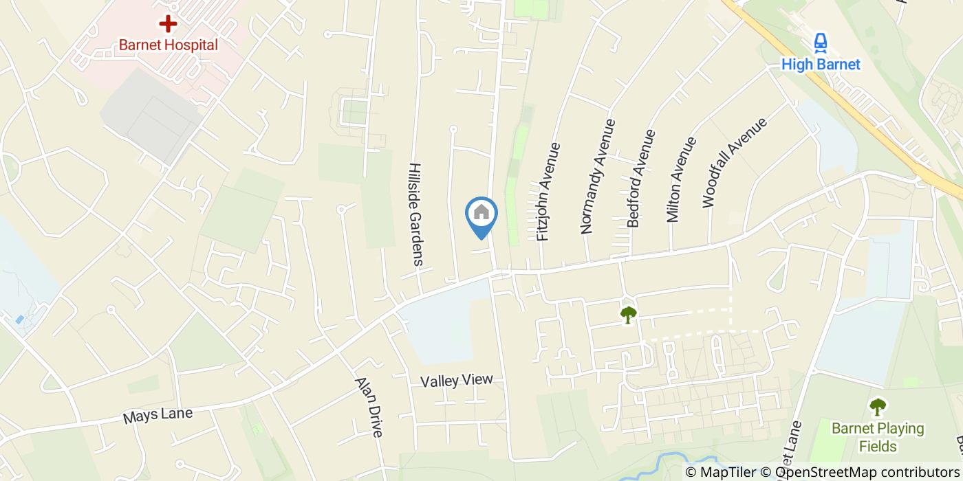 2 Bed Flat, Manor Road, EN5