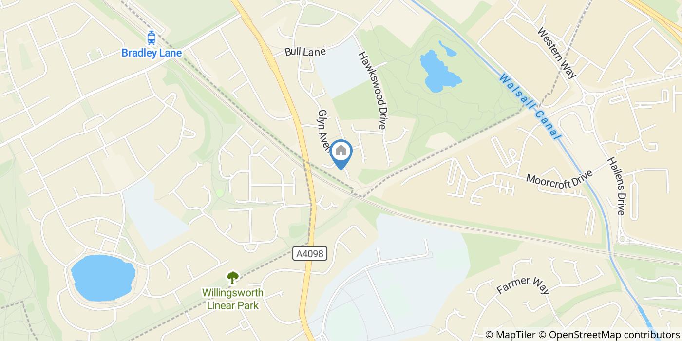 1 Bed Flat, Glyn Avenue, WV14