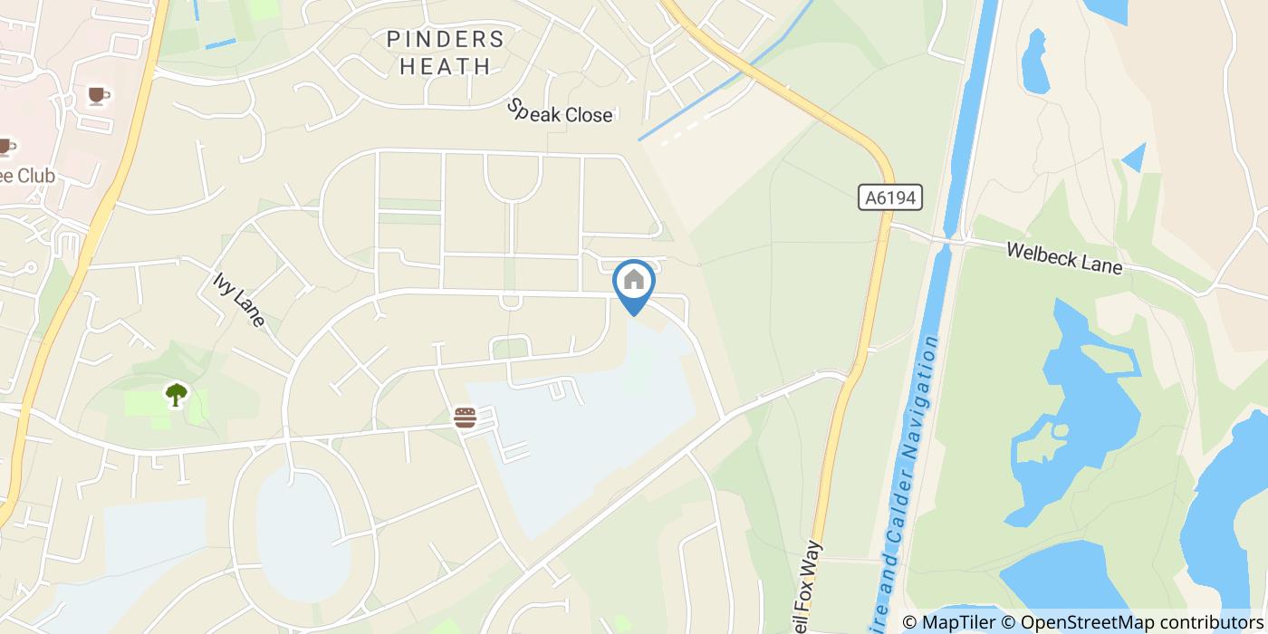 2 Bed Terraced House, Finchdale Close, WF1