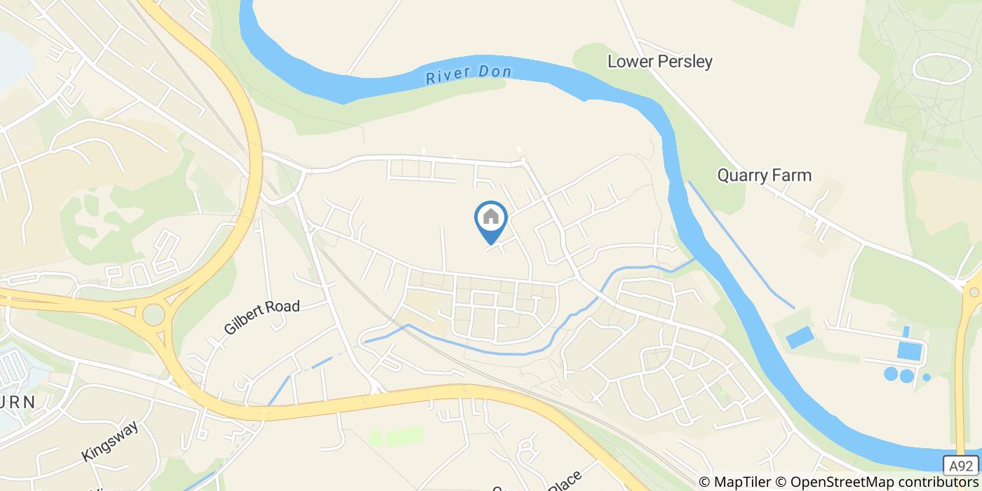 1 Bed Terraced House, Mugiemoss Road, AB21