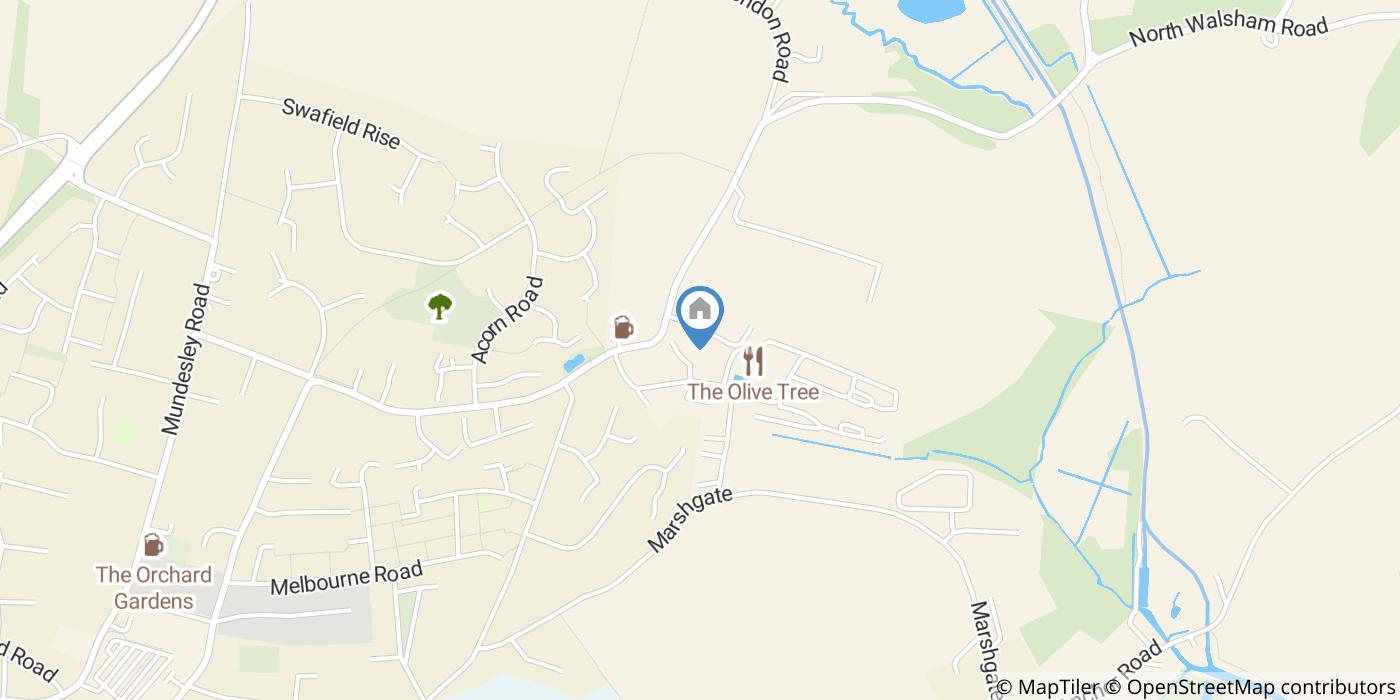 2 Bed Mobile Home, Bacton Road, NR28