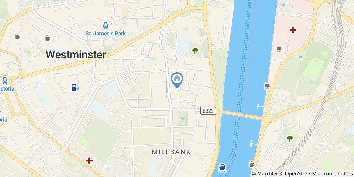 2 Bed Flat, Romney House, SW1P