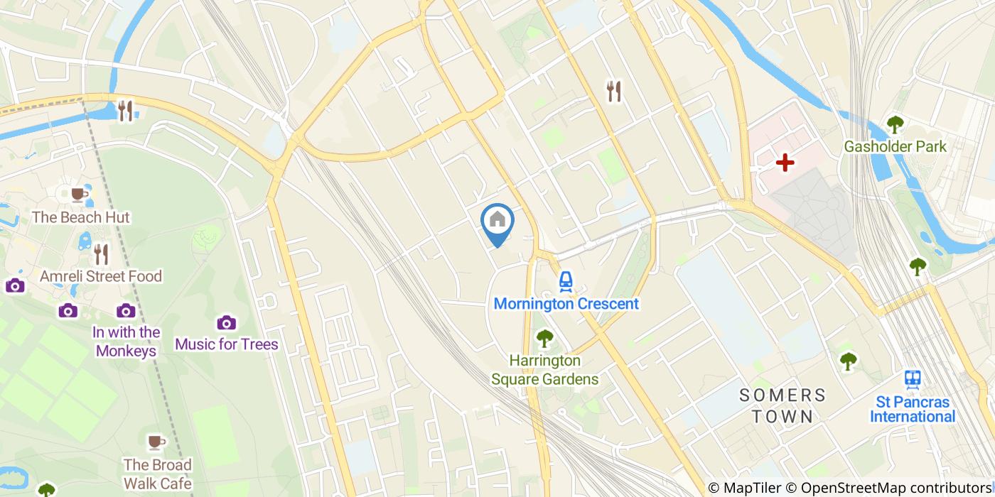 3 Bed Maisonette, Beatty Street, NW1