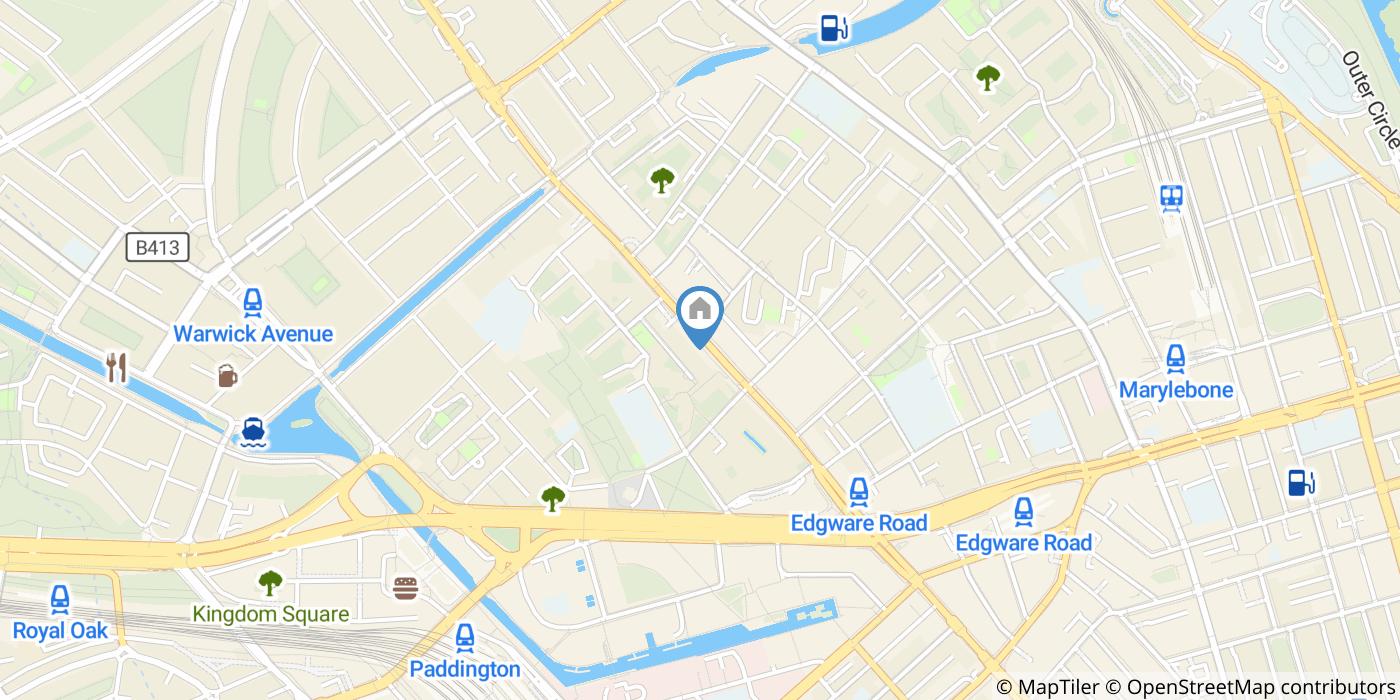 Studio Flat, Edgware Road, W2