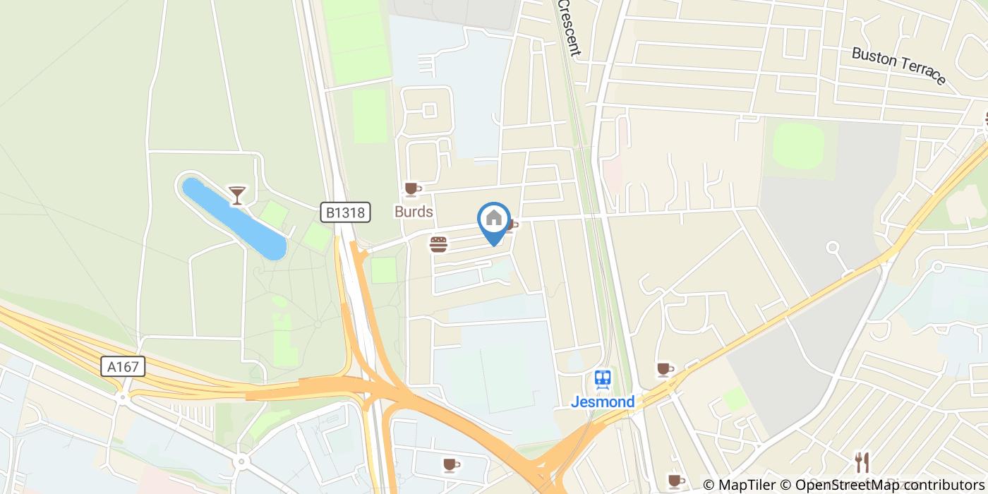 4 Bed Terraced House, Clayton Park Square, NE2