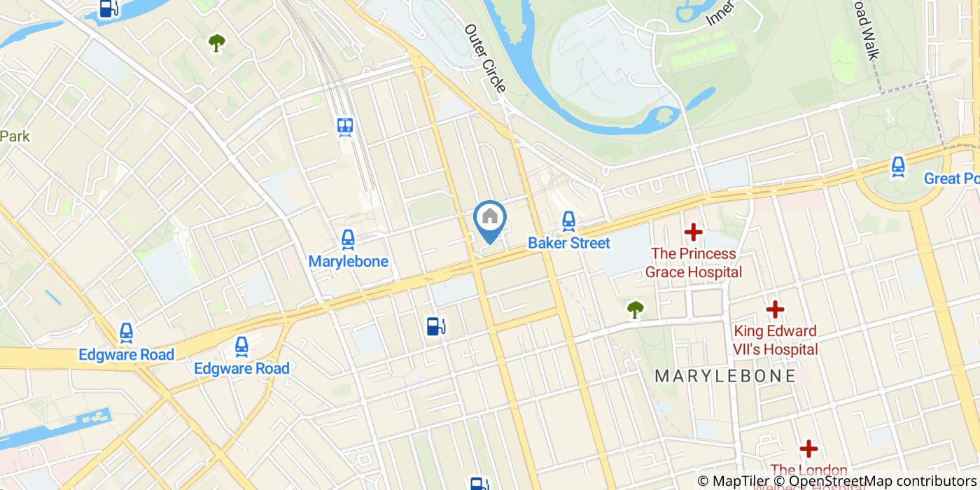 3 Bed Flat, Dorset House, NW1