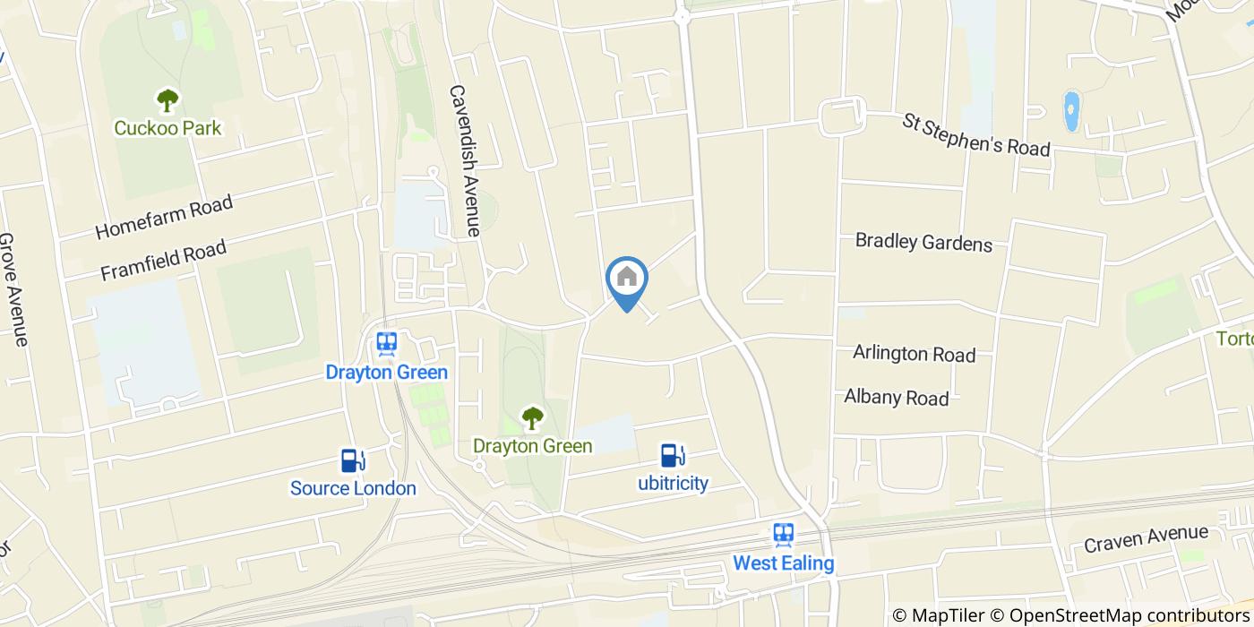 1 Bed Flat, Courtfield Gardens, W13