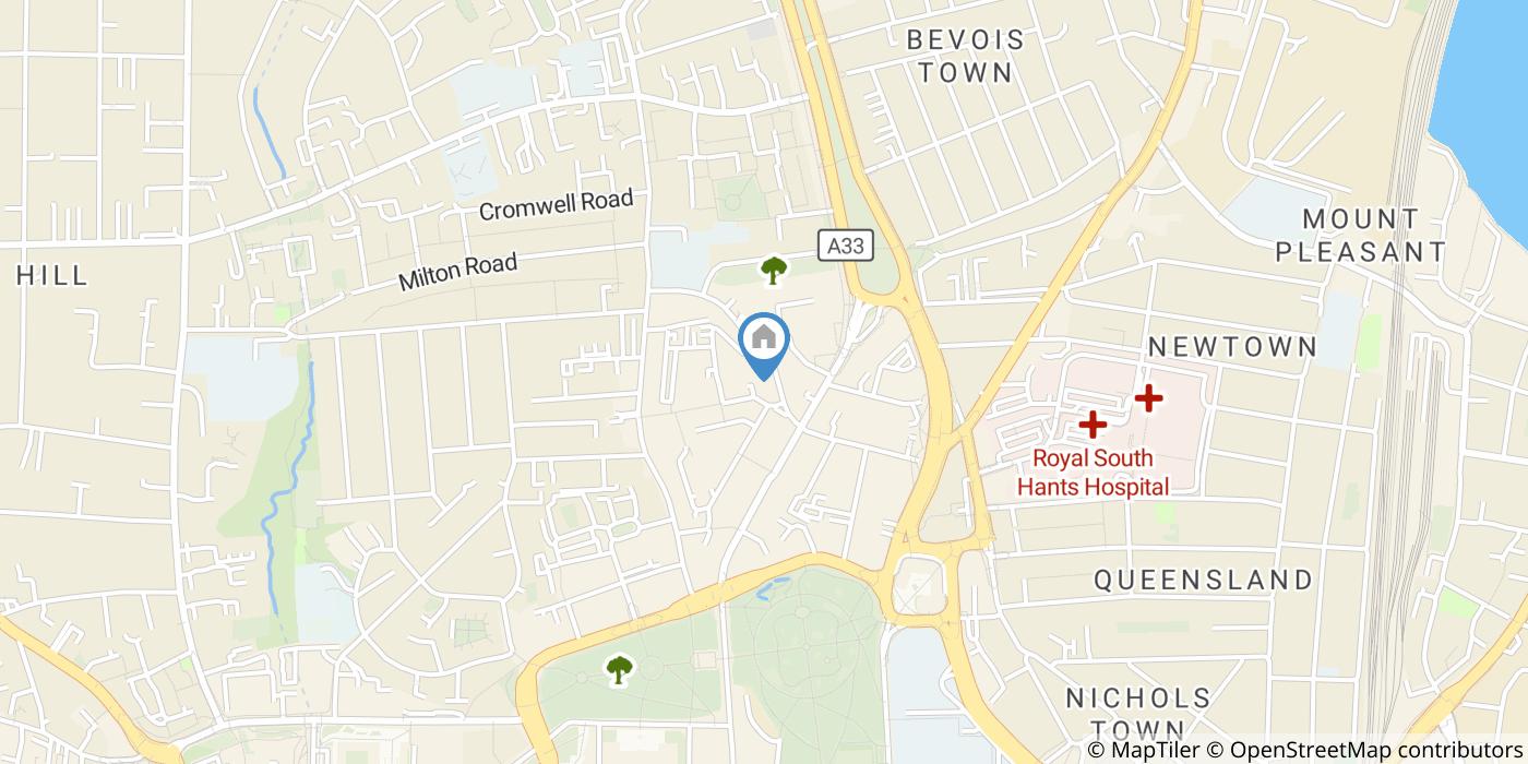 2 Bed Flat, Adyar House, SO15