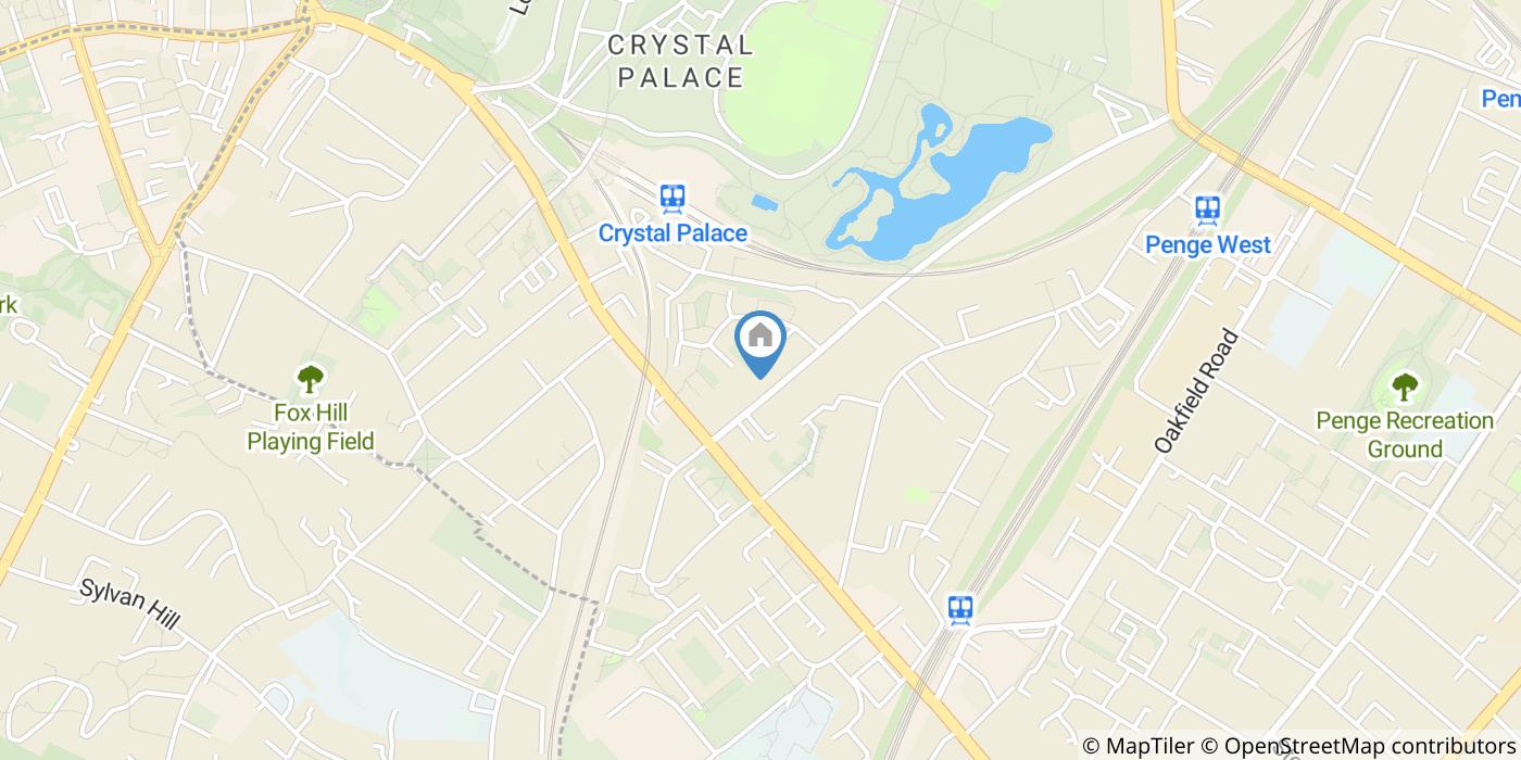 1 Bed Flat, Woburn House, SE20