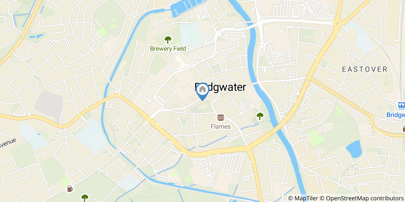 2 Bed Flat, Church Psge, TA6