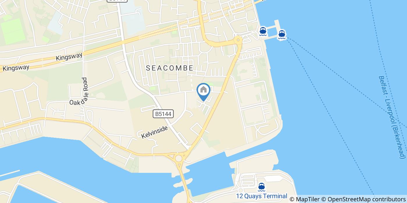 2 Bed Terraced House, Corbyn Street, CH44