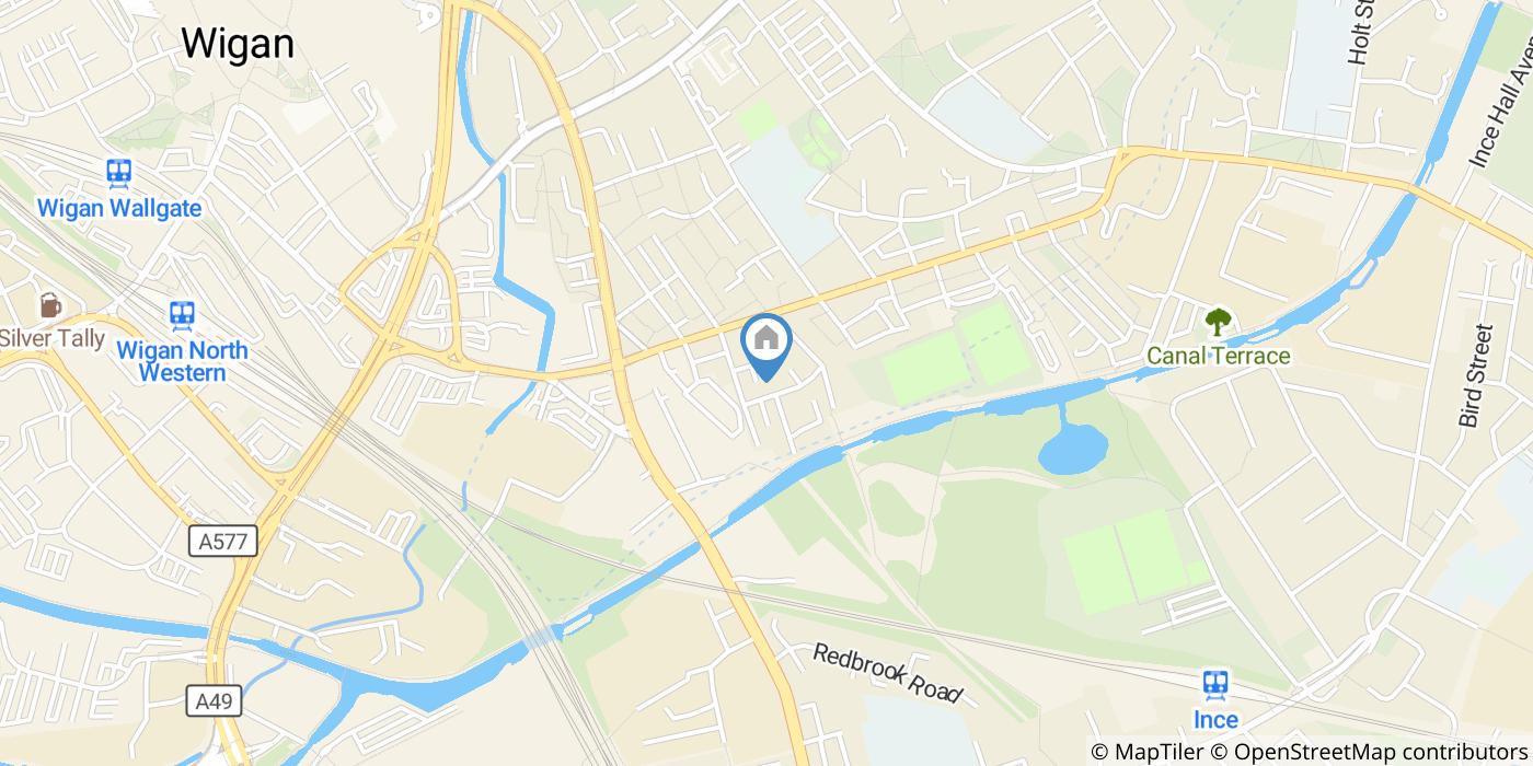 2 Bed Flat, Kent Street, WN1