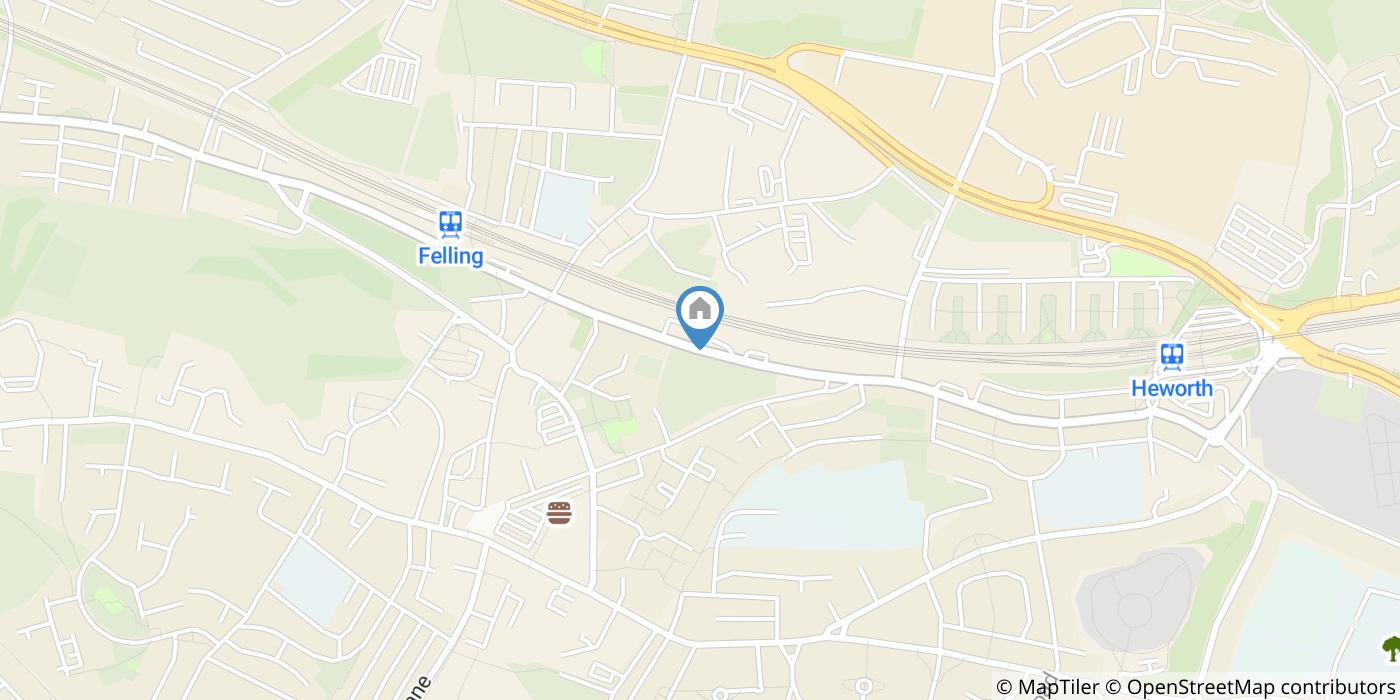 1 Bed Flat, Hunters Lodge Sunderland Road, NE10