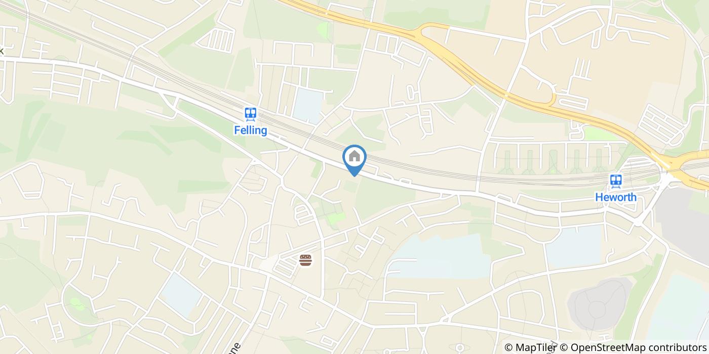 2 Bed Flat, Hunters Lodge Sunderland Road, NE10