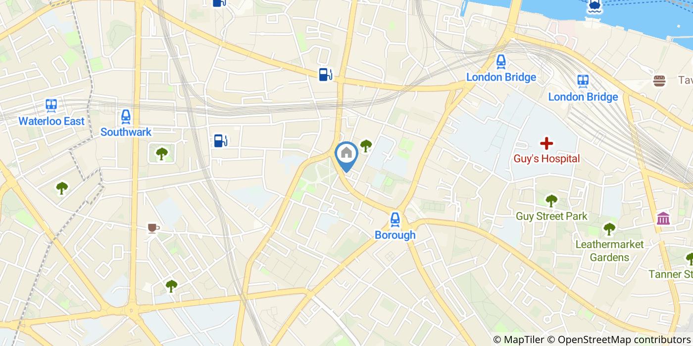 1 Bed Flat, Marshalsea Road, SE1