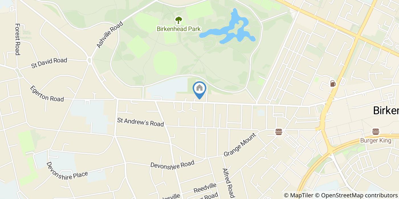 1 Bed Flat, Park Road South, CH43