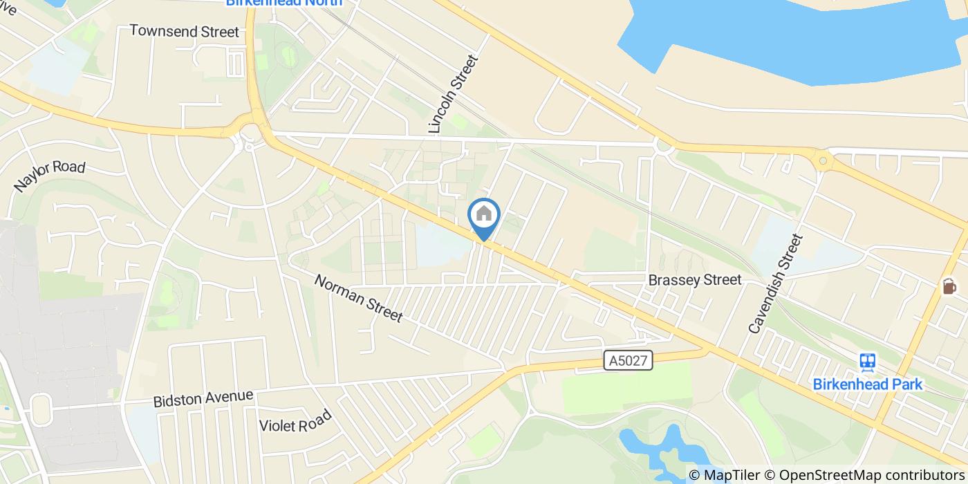 2 Bed Flat, Laird Street, CH41