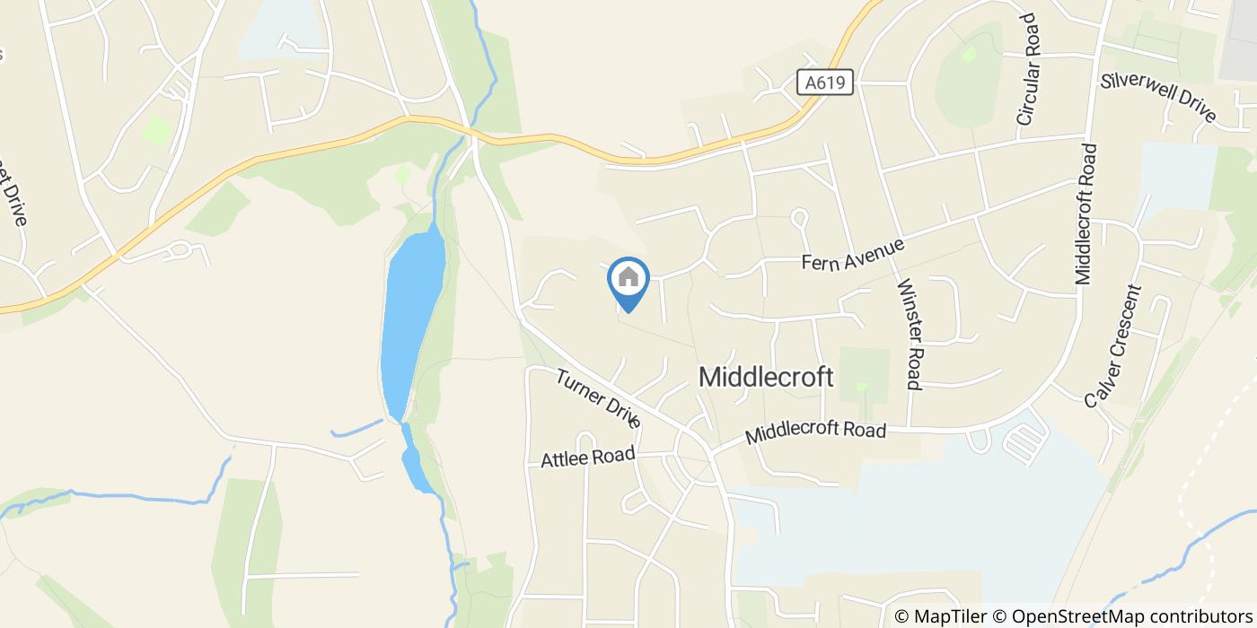 Room in a Shared House, Tideswell Close, S43