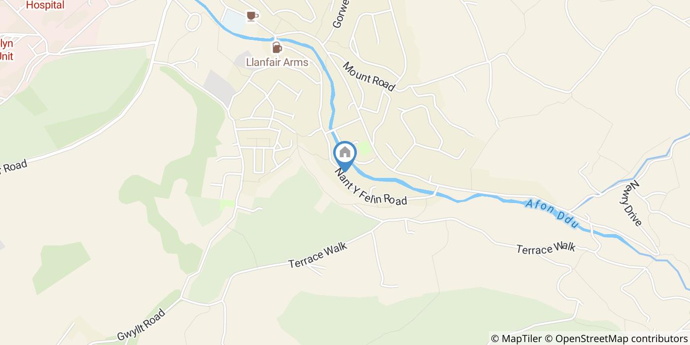 2 Bed Terraced House, Nant Y Felin Terrace, LL33