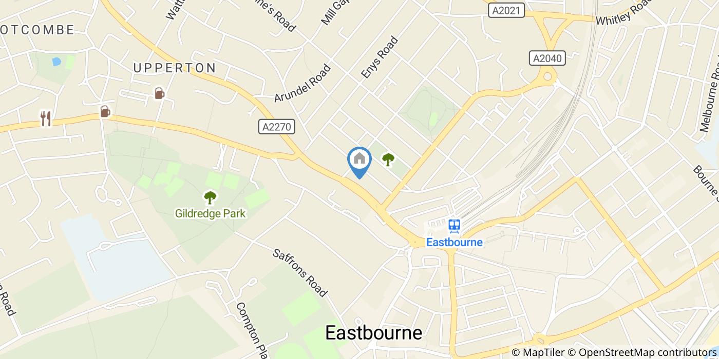 1 Bed Flat, Upperton Road, BN21