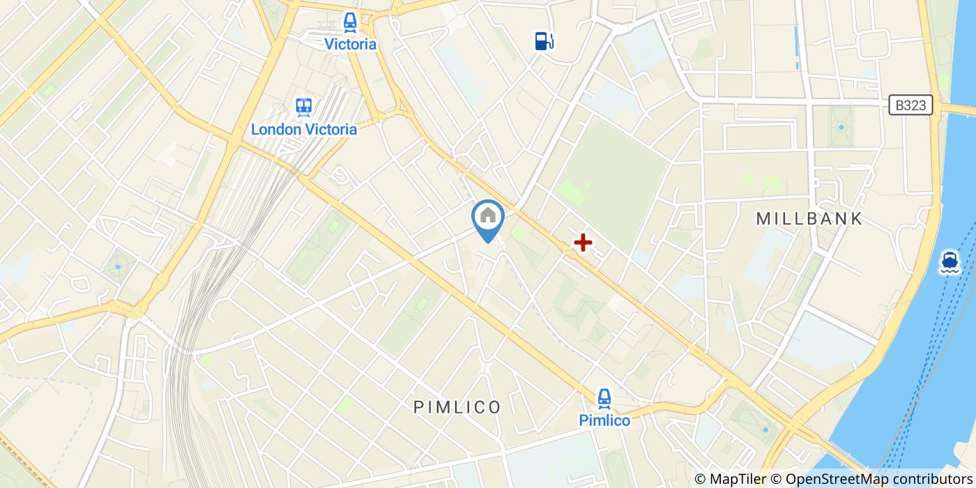 Studio Flat, London, SW1V