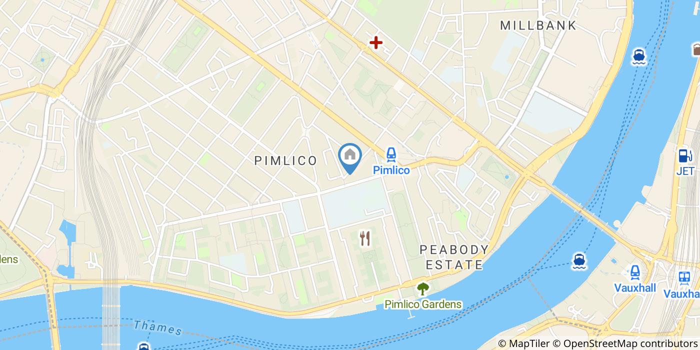 Studio Flat, Pimlico, SW1V