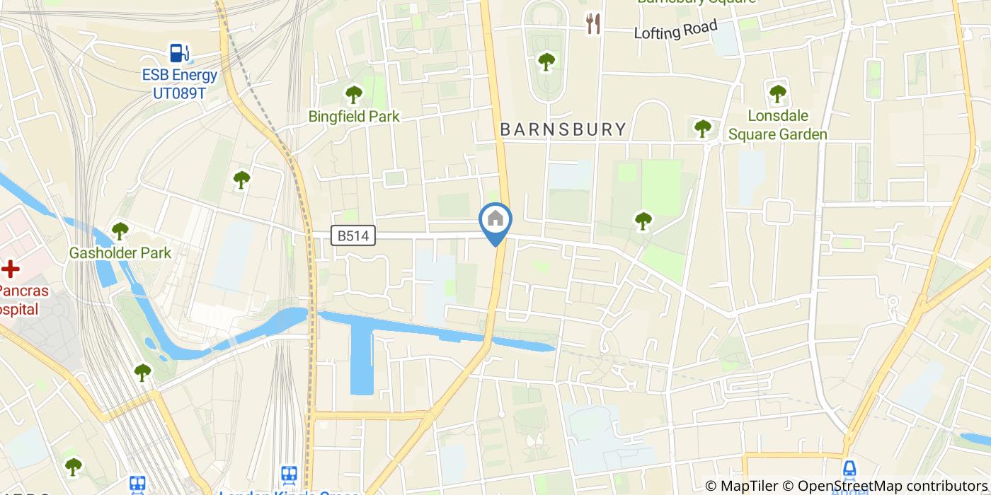 Studio Flat, Caledonian Road, N1