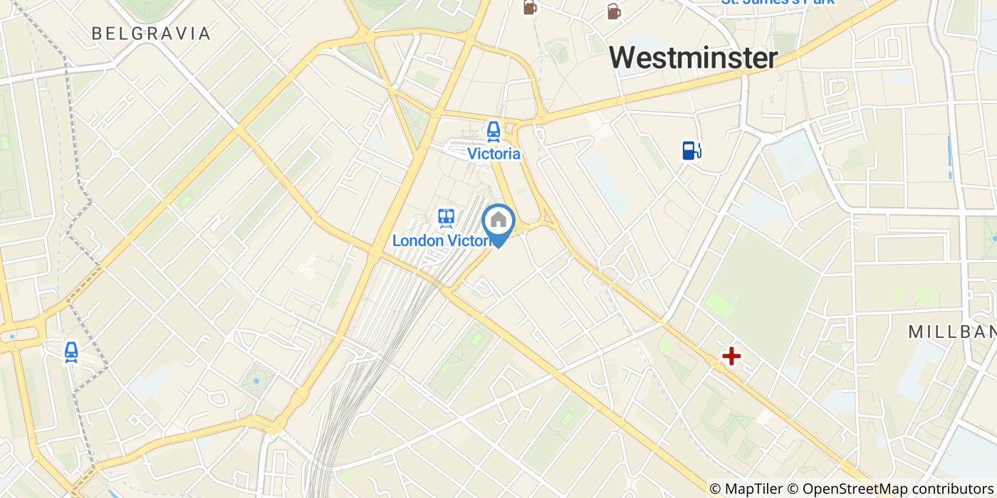 2 Bed Flat, Bridge Place, SW1V