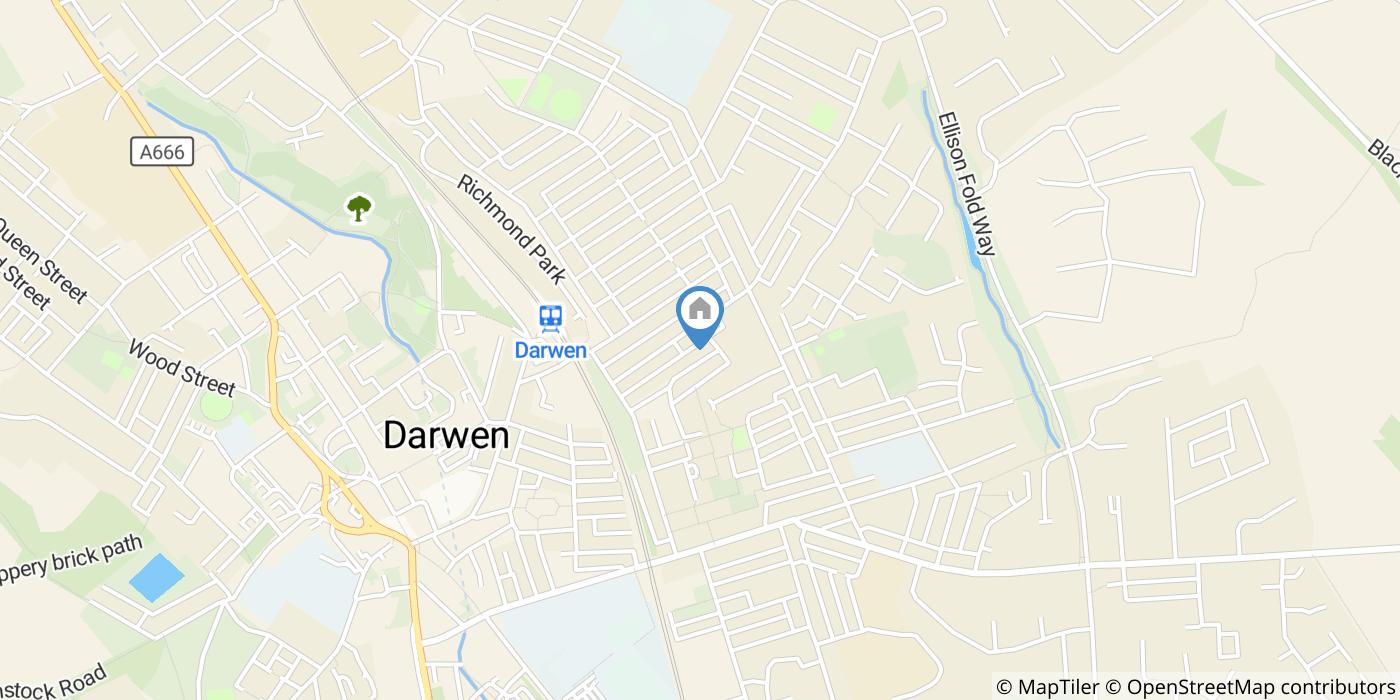 2 Bed Terraced House, Tythebarn Street, BB3