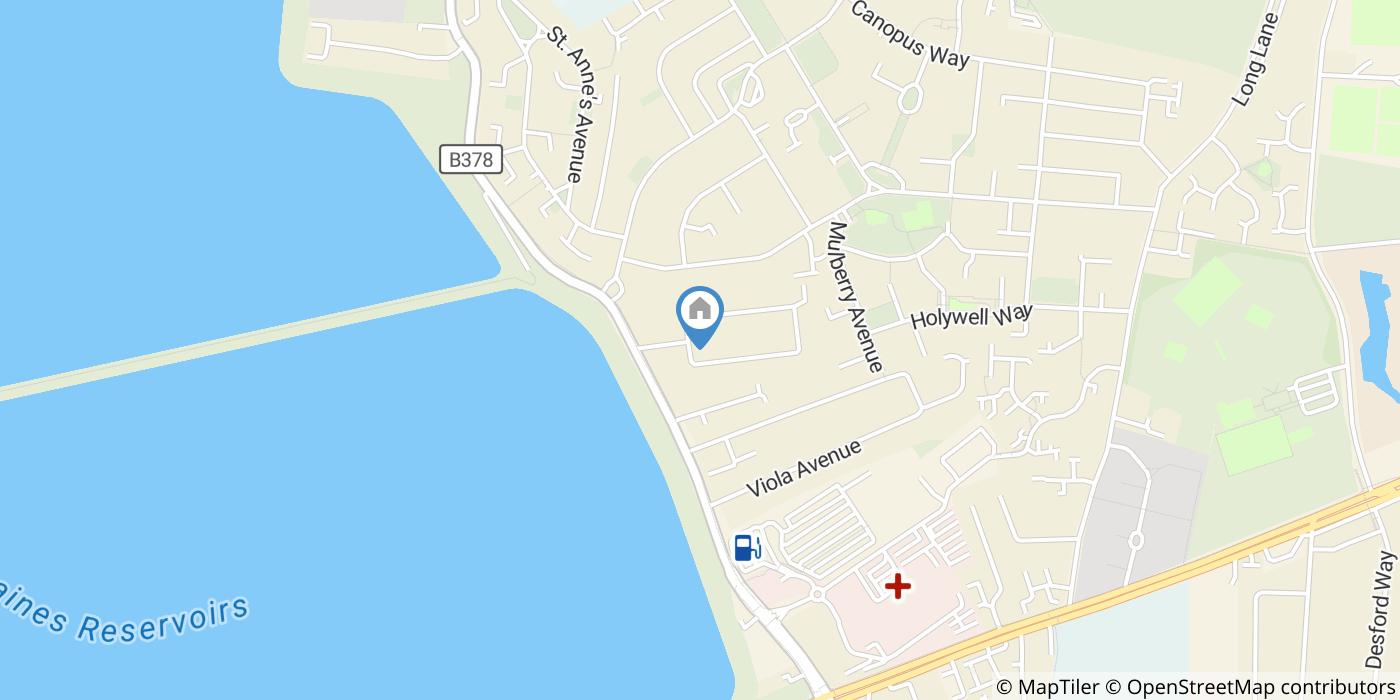 Studio Flat, Kingsway, TW19