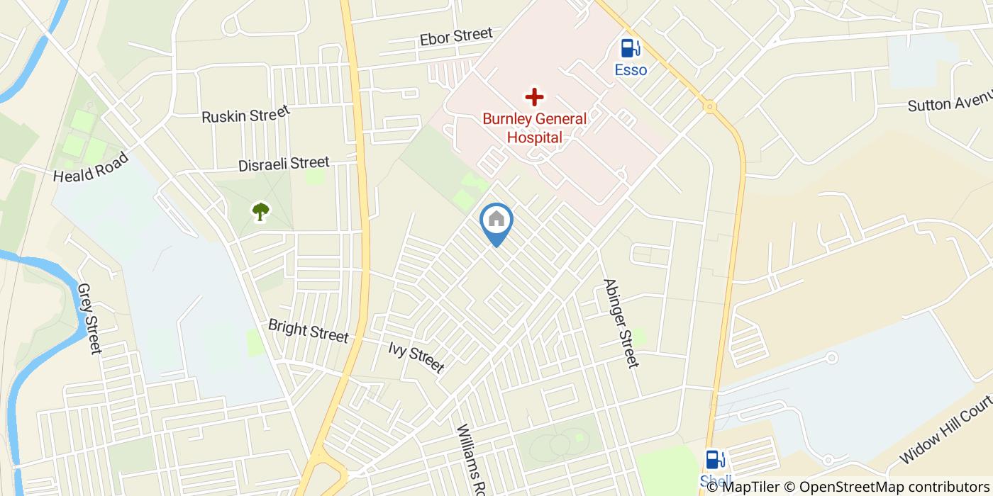 2 Bed Terraced House, Towneley Street, BB10
