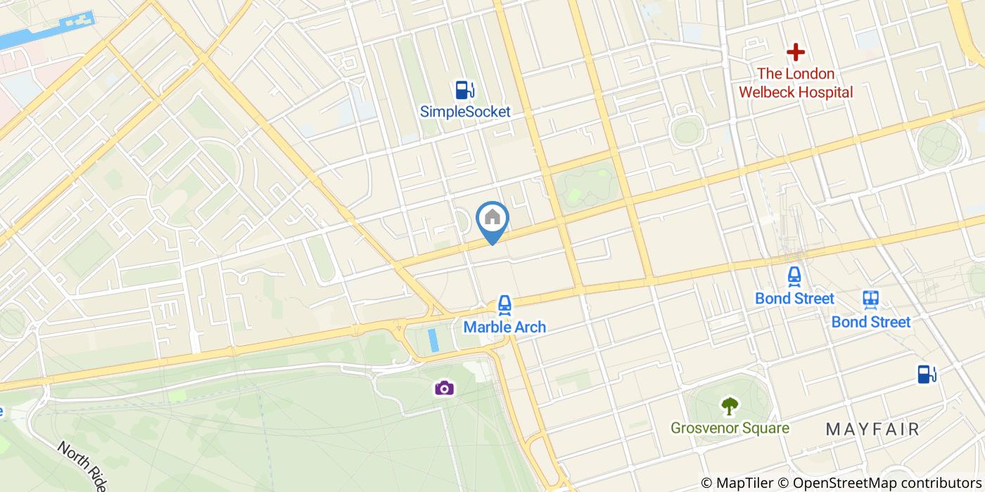 1 Bed Flat, Seymour Street, W1H