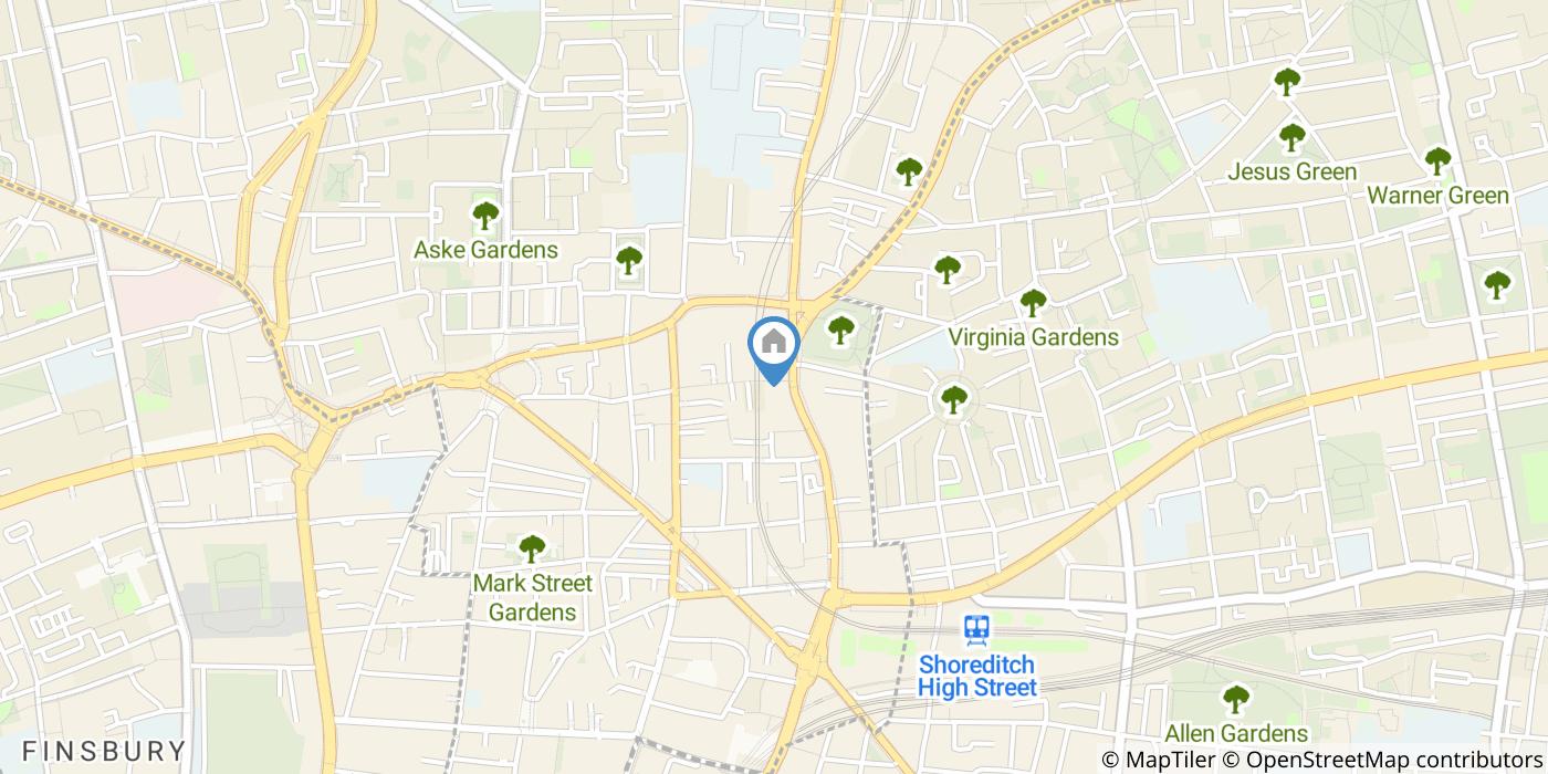 2 Bed Flat, Rivington Street, EC2A