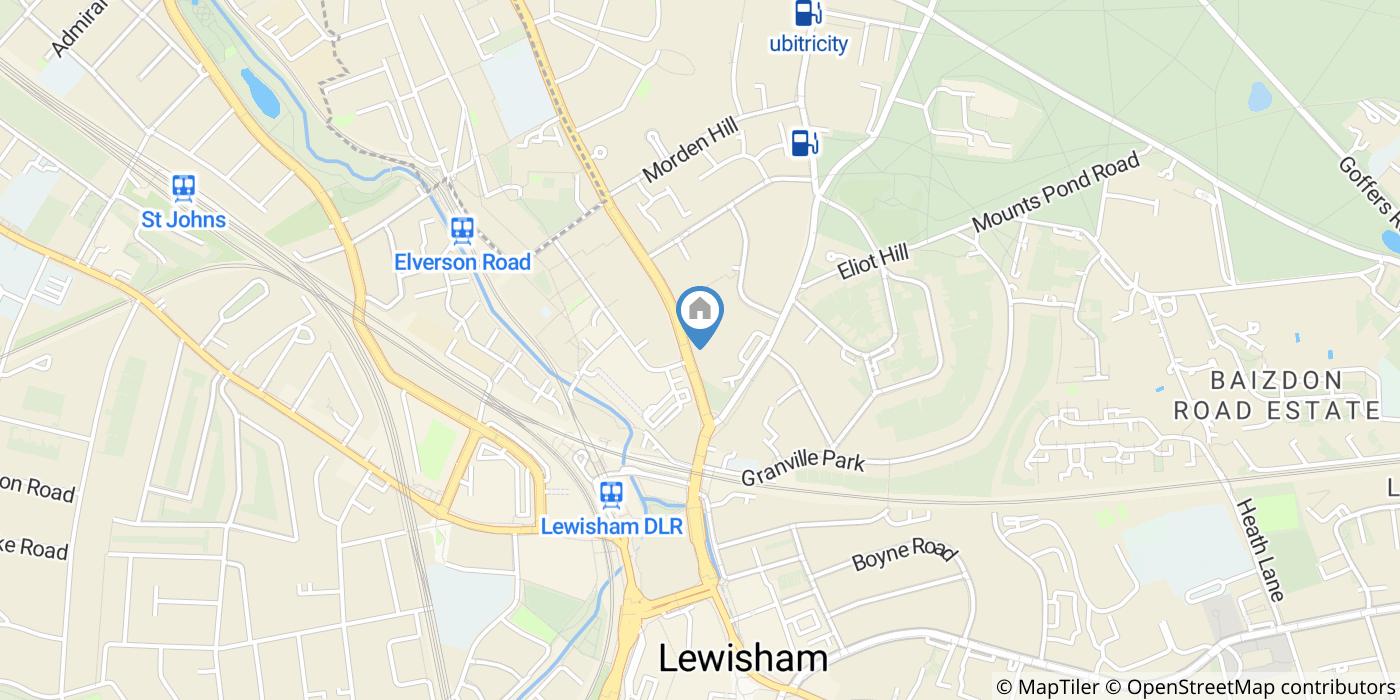 1 Bed Flat, Dukes Court, SE13