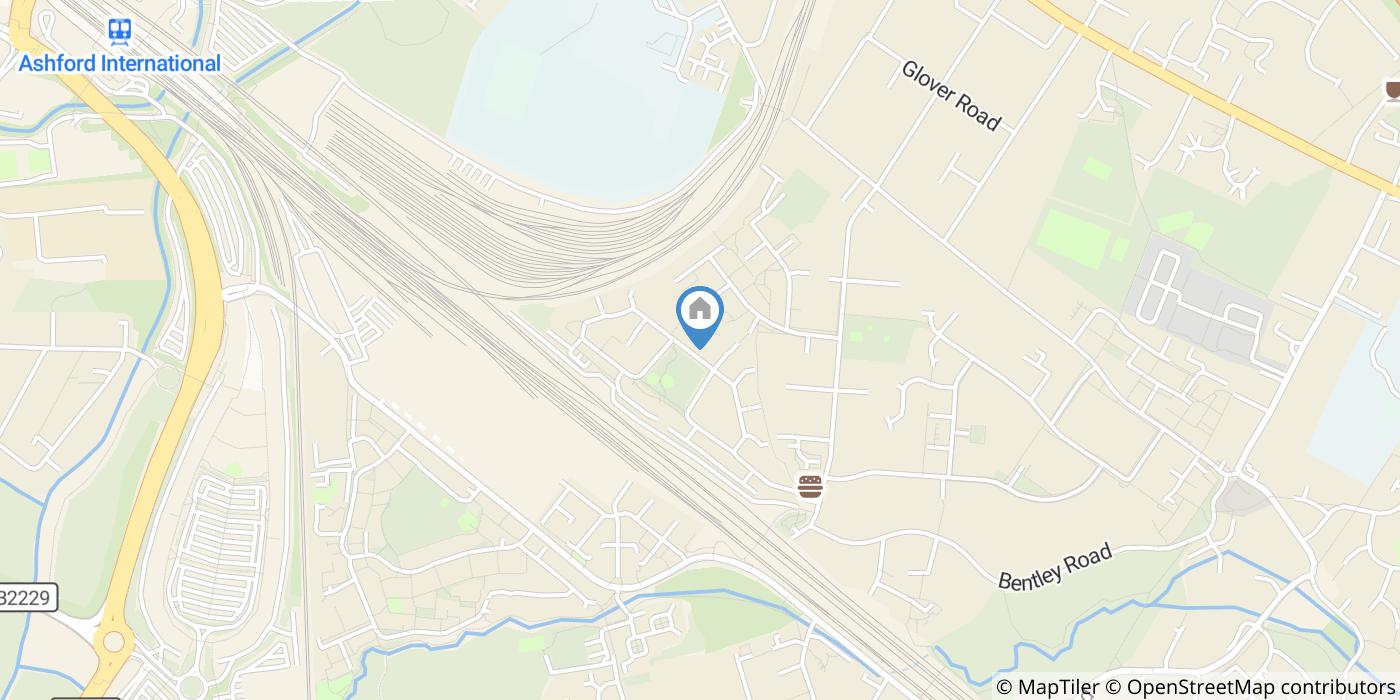 Room in a Shared House, Adams Drive, TN24