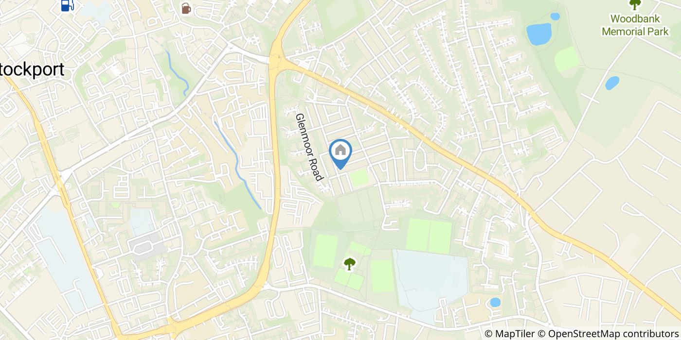 2 Bed Terraced House, Dona Street, SK1