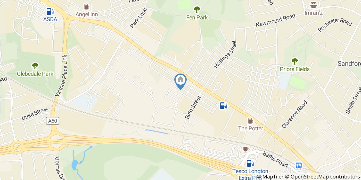 3 Bed Terraced House, Oldfield Street, ST4