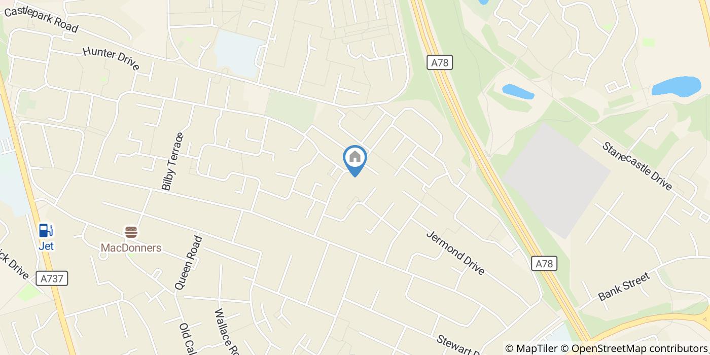 2 Bed Flat, Dick Terrace, KA12