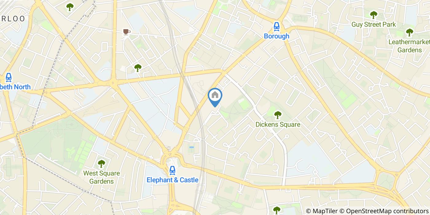 Studio Flat, Yourtribe Elephant And Castle, SE1