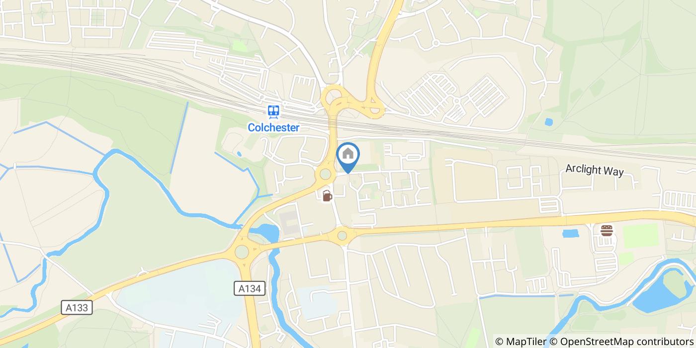 2 Bed Flat, Clarendon Way, CO1