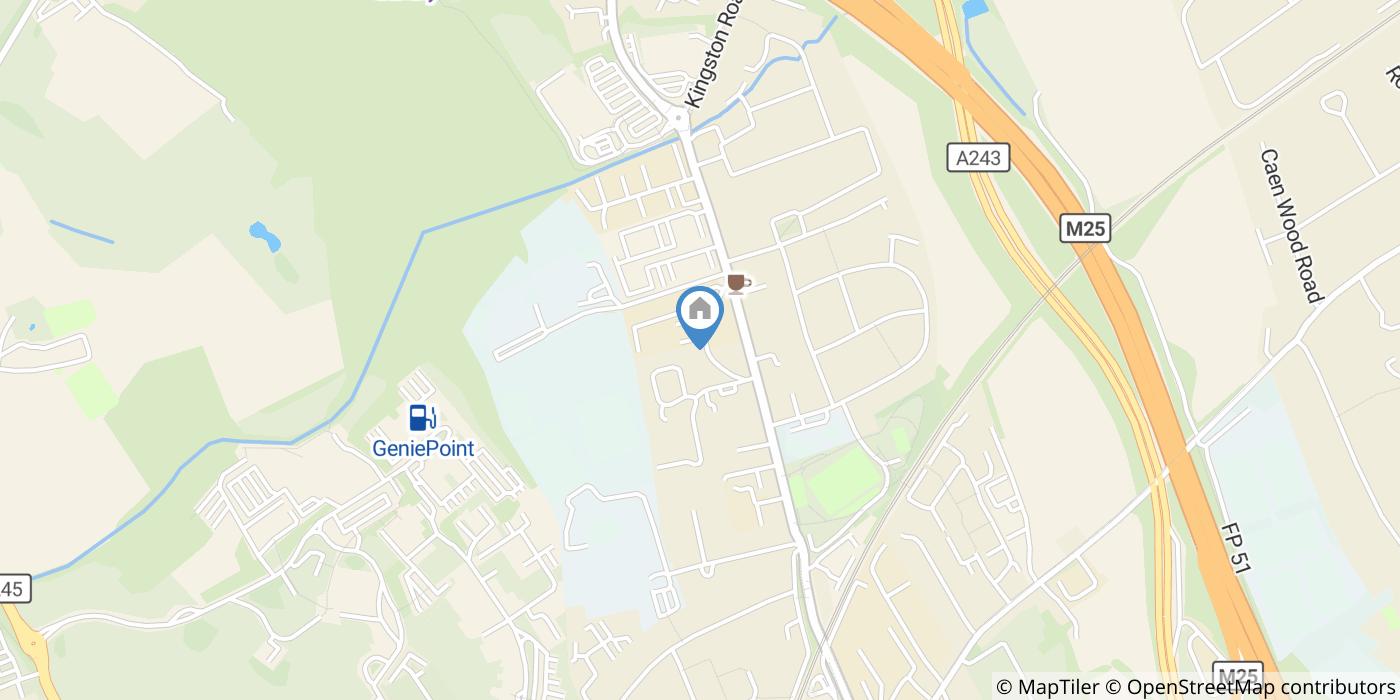 Room in a Shared House, Oak Road, KT22